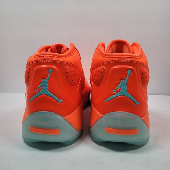 Jordan Zion 2 Hyper Men's Crimson Orange Basketball DX5423-841 US Size 15 NWOT - Picture 4 of 8